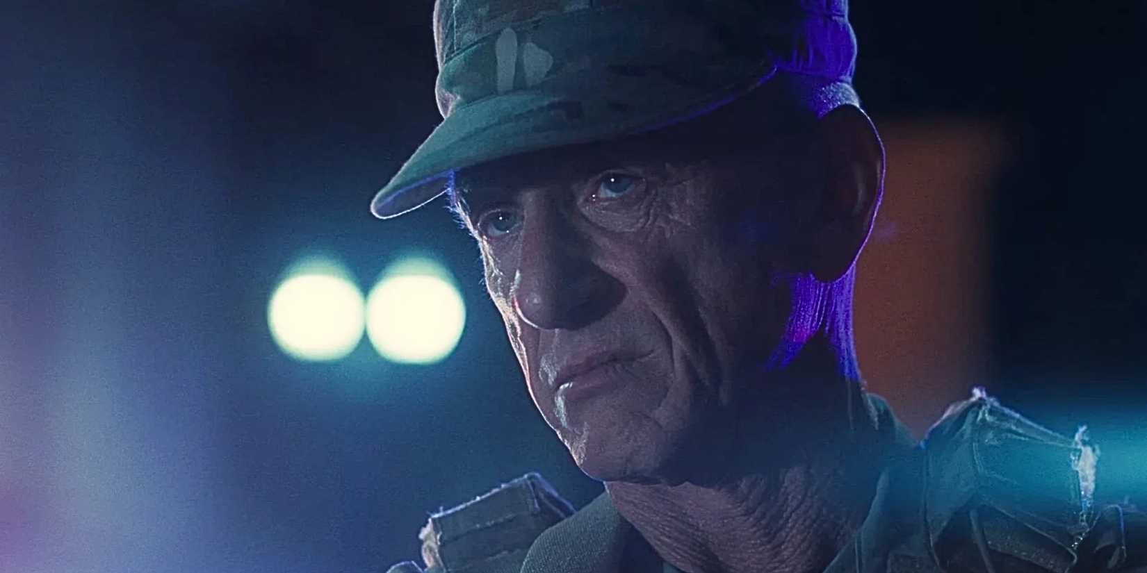 Sean Penn as Col. Steven J. Lockjaw in One Battle After Another