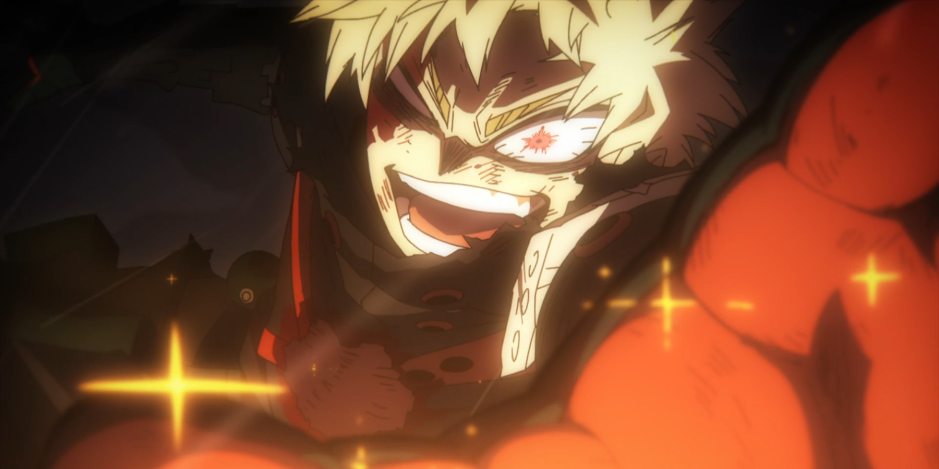 Bakugo em My Hero Academia, temporada 8, episódio 3