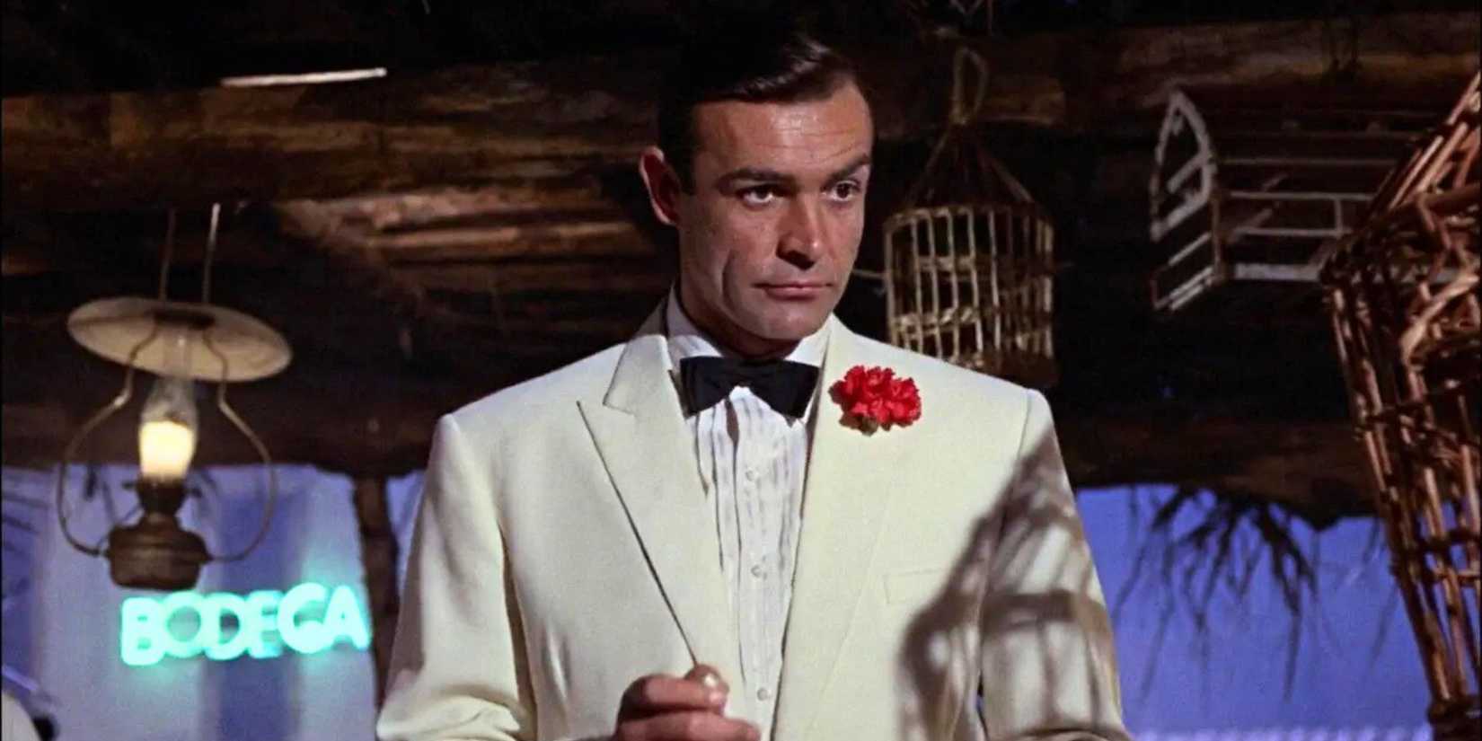 Sean Connery como James Bond em 007 Contra Goldfinger