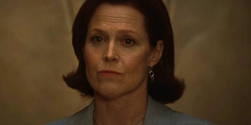 Sigourney Weaver as The Director in Cabin in the Woods