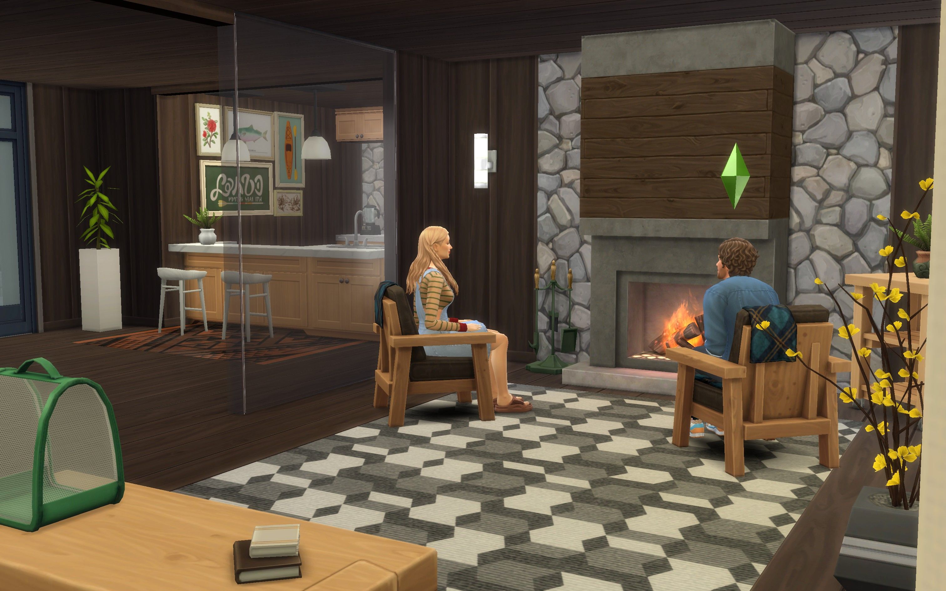 Interni della casa in The Sims 4 Adventure Awaits