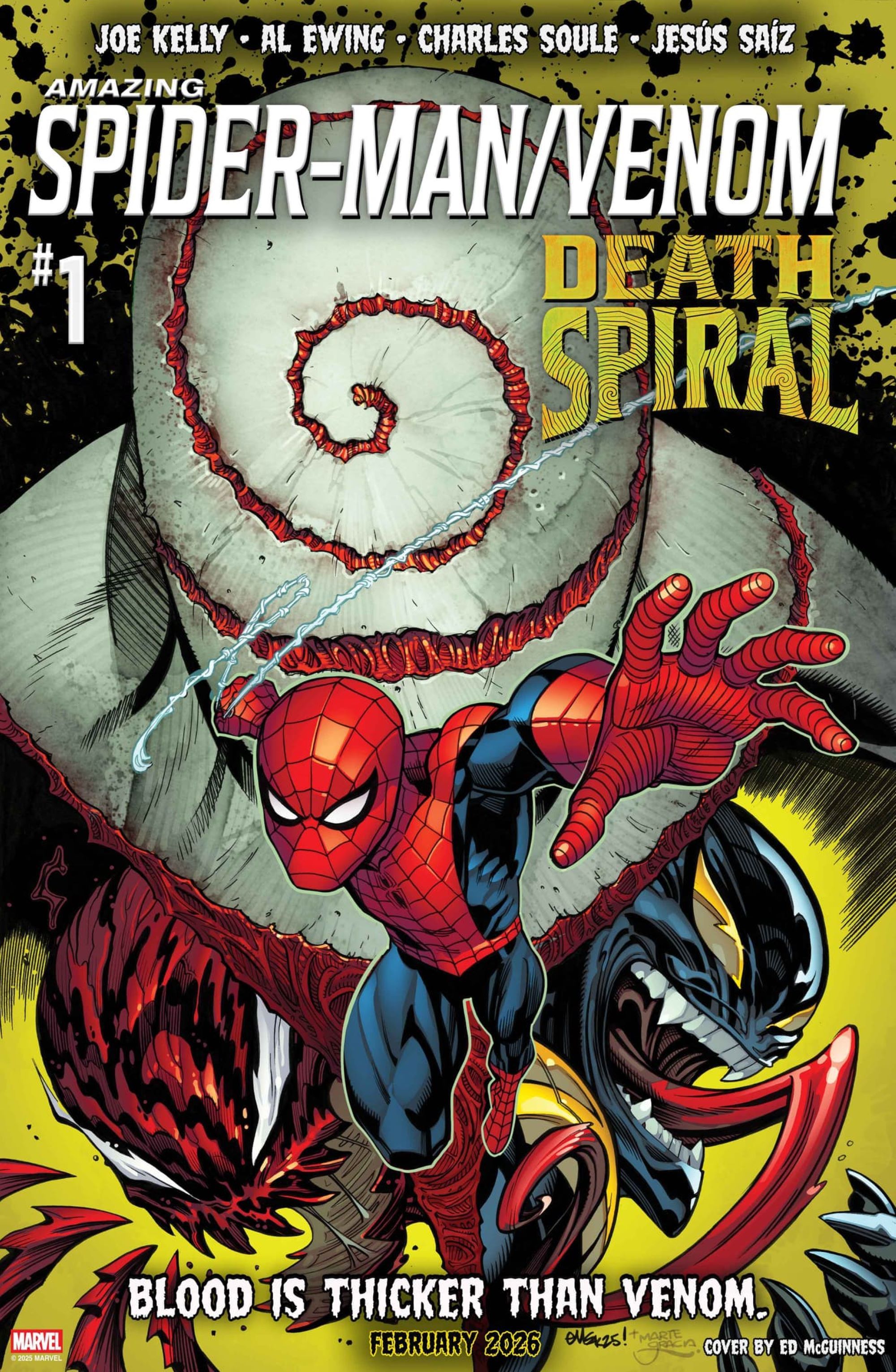 Marvel Reveals Deadly Spider-Man x Venom Crossover