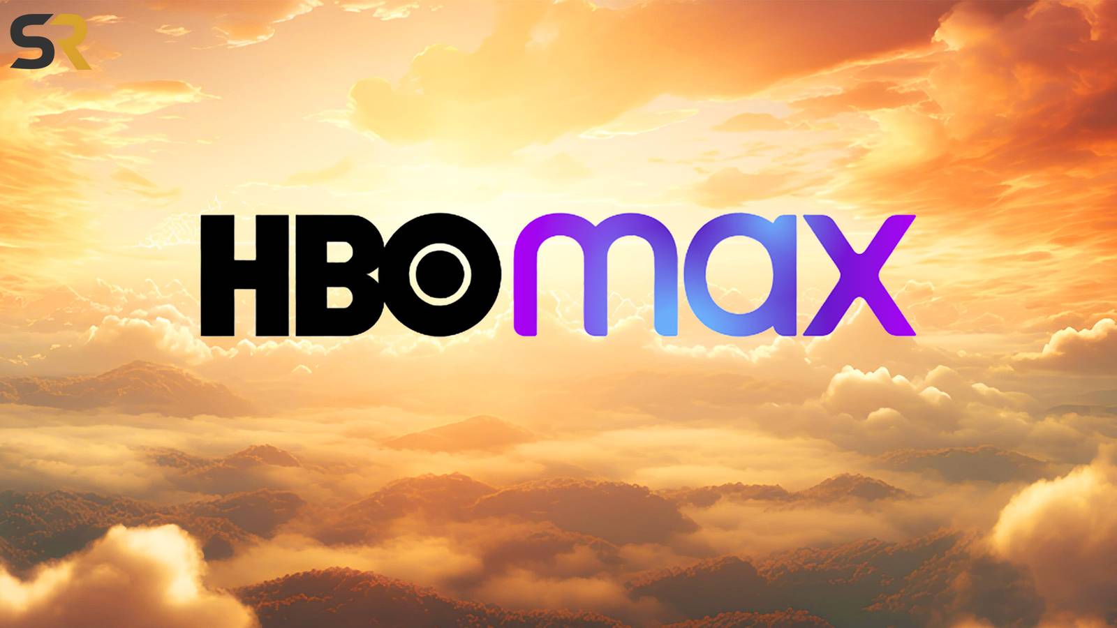 SR Streaming Recommendations - HBO Max logo heavenly clouds
