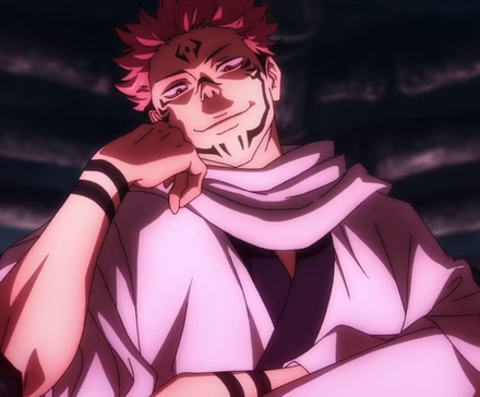 sukuna smiling jujutsu kaisen