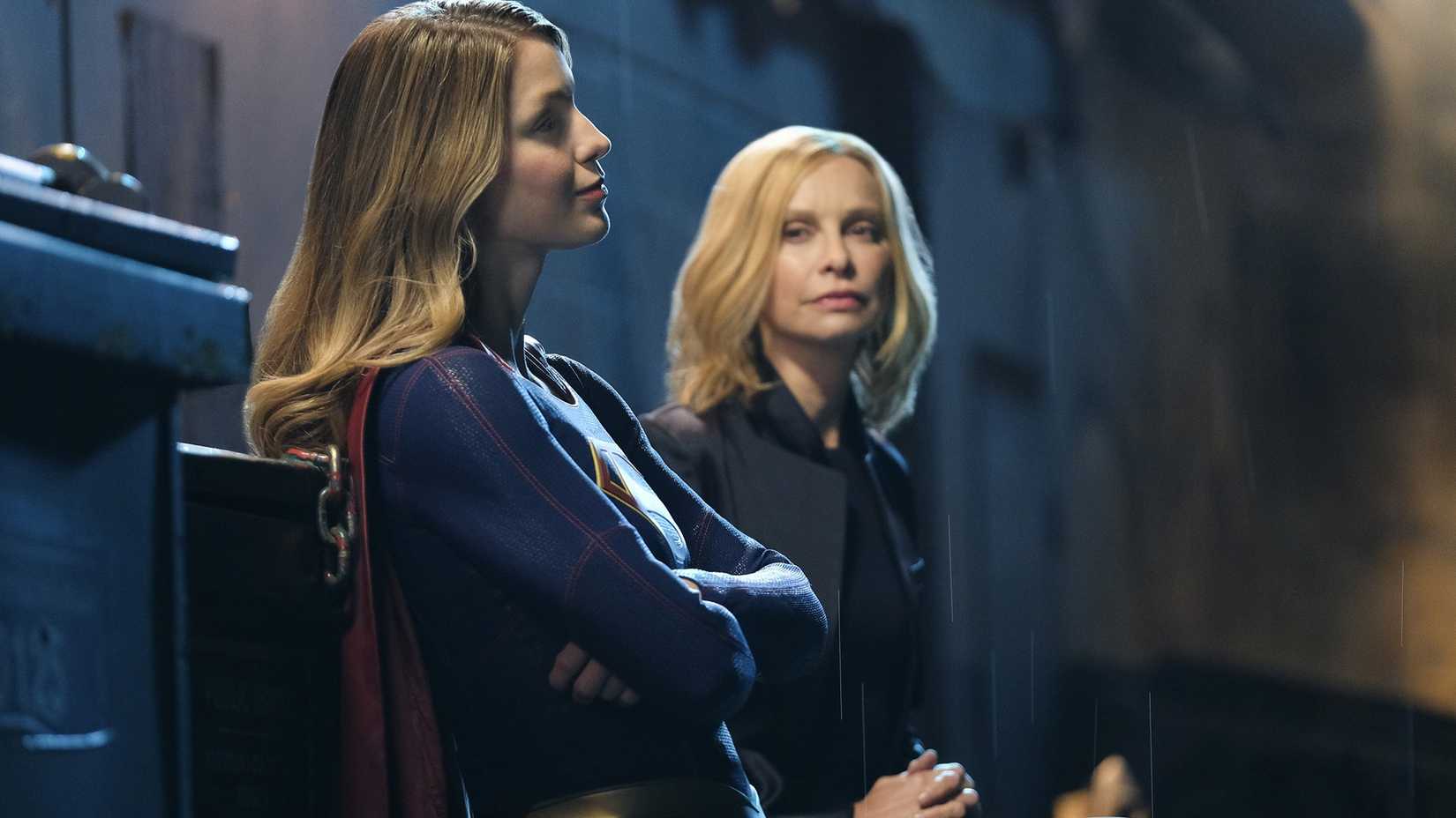 Kara Danvers (Melissa Benoist) e Cat Grant (Calista Flockhart) em Supergirl