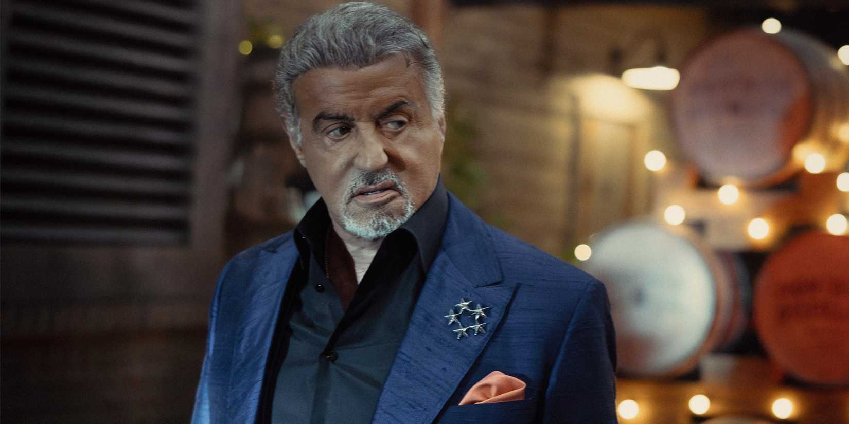 Sylvester Stallone como Dwight na série Tulsa King
