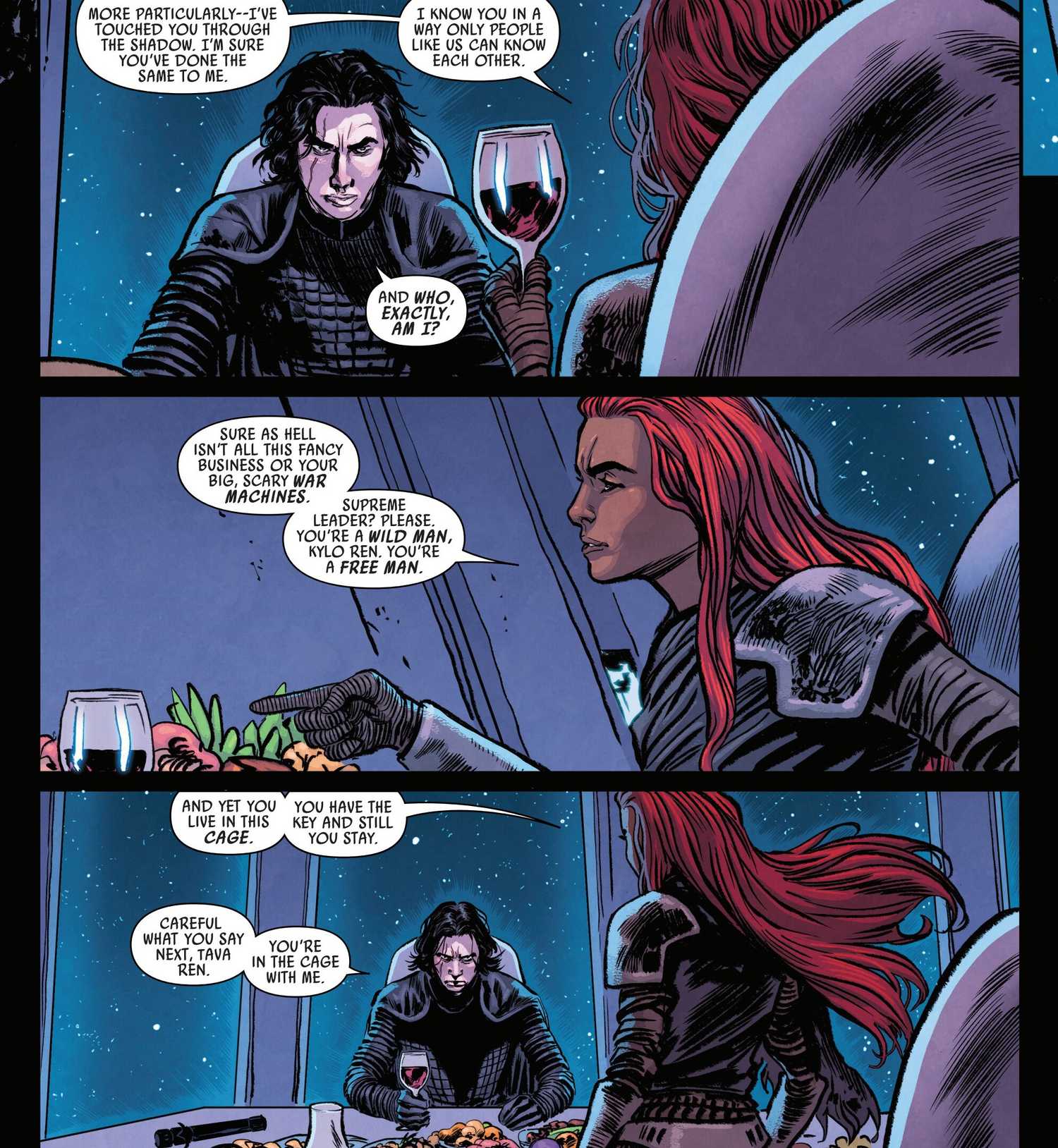 Tava Ren Explains Kylo Ren's Cage in Legacy of Vader Comic