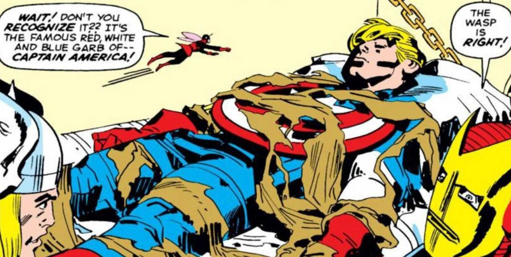 THE AVENGERS DISCOVER CAPTAIN AMERICA