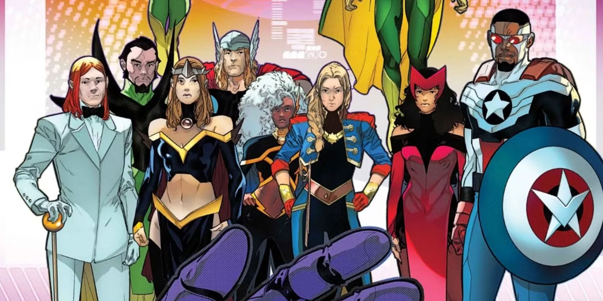Gli Avengers alleati con i villain in One World Under Doom #3