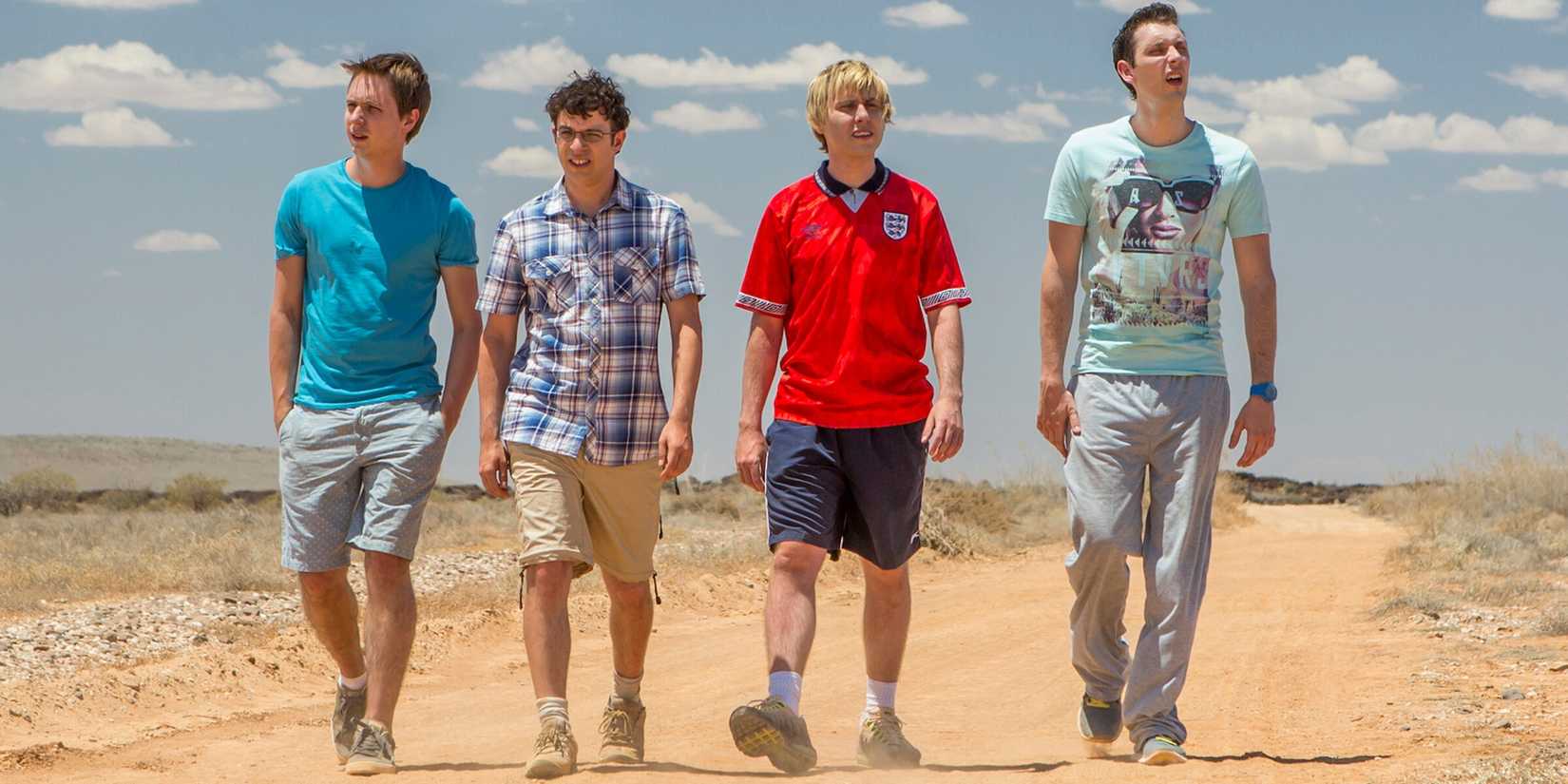 Os rapazes perdidos no Outback em The Inbetweeners 2.