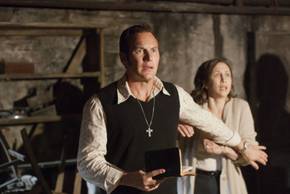 Ed and Lorraine Warren in The Conjuring