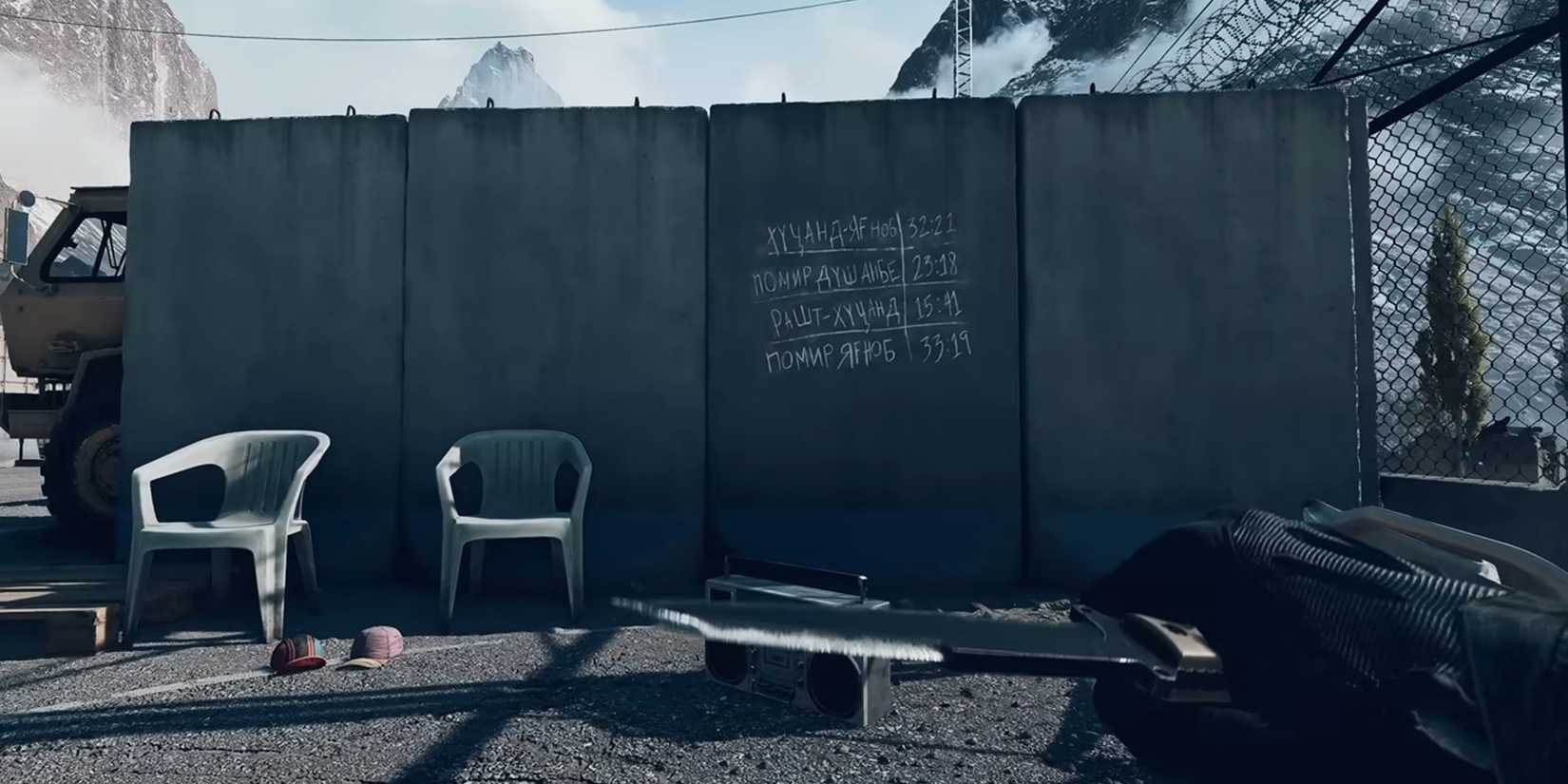 Battlefield 6 Liberation Peak writing