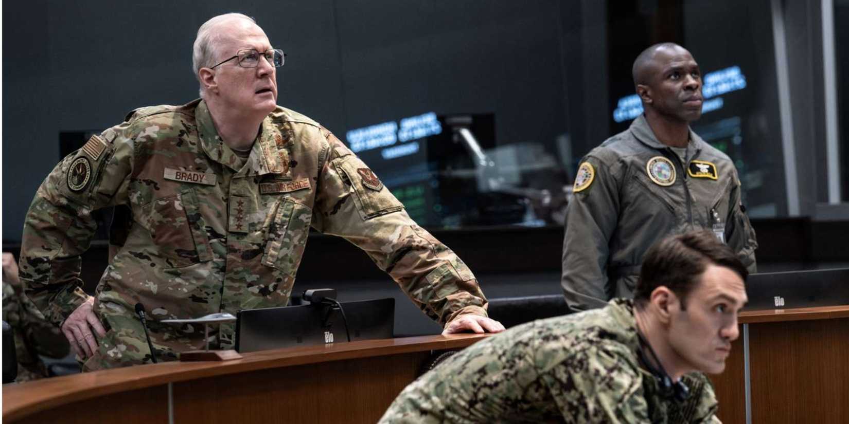 Militares em A House of Dynamite