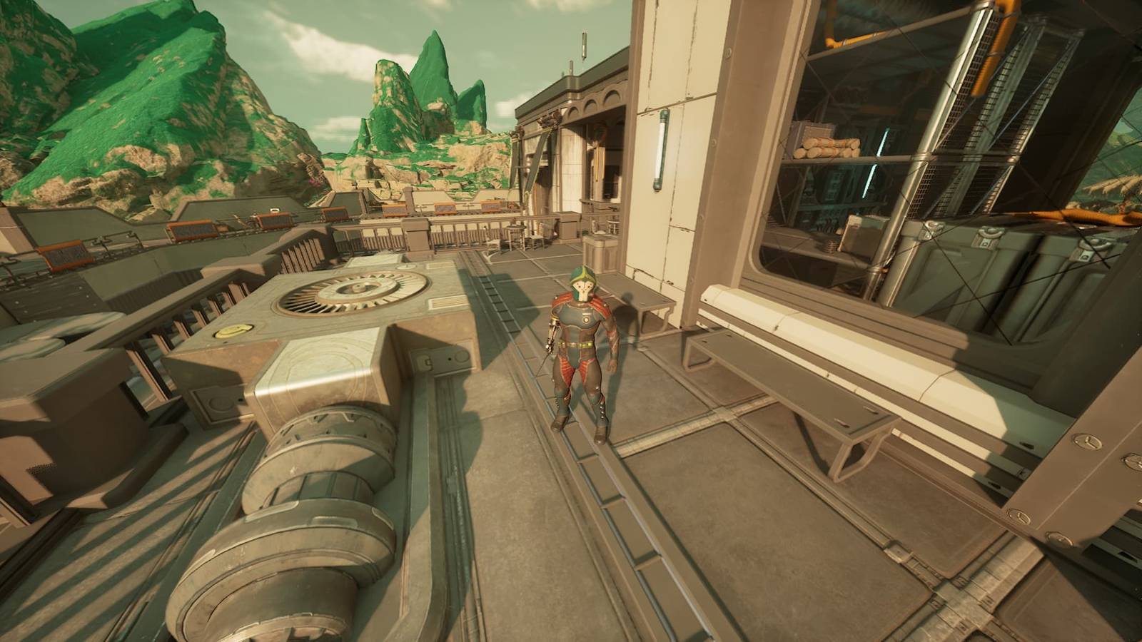 The Outer Worlds 2: How To Cross The Bridge To The Relay In Paradise Island