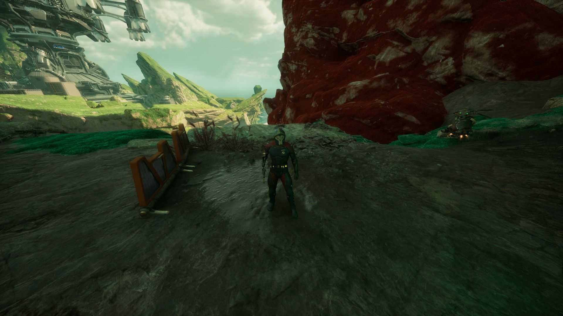 The Outer Worlds Outside Near Edge