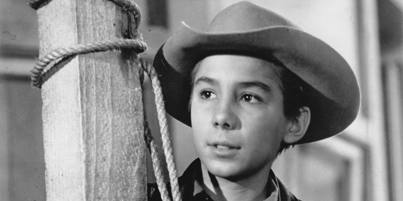 Johnny Crawford as Mark McCain in The Rifleman