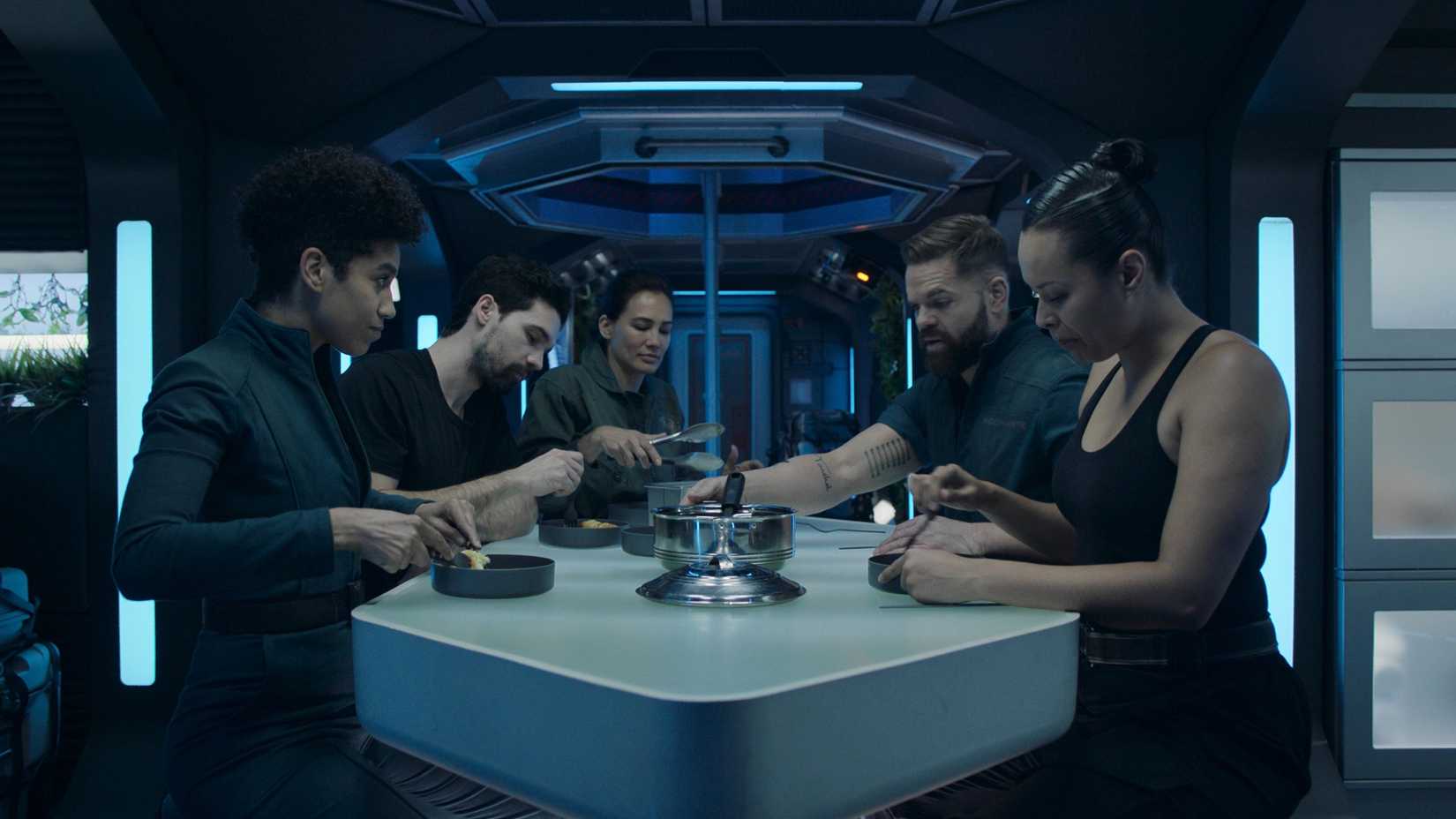 Tripulação da Rocinante em The Expanse