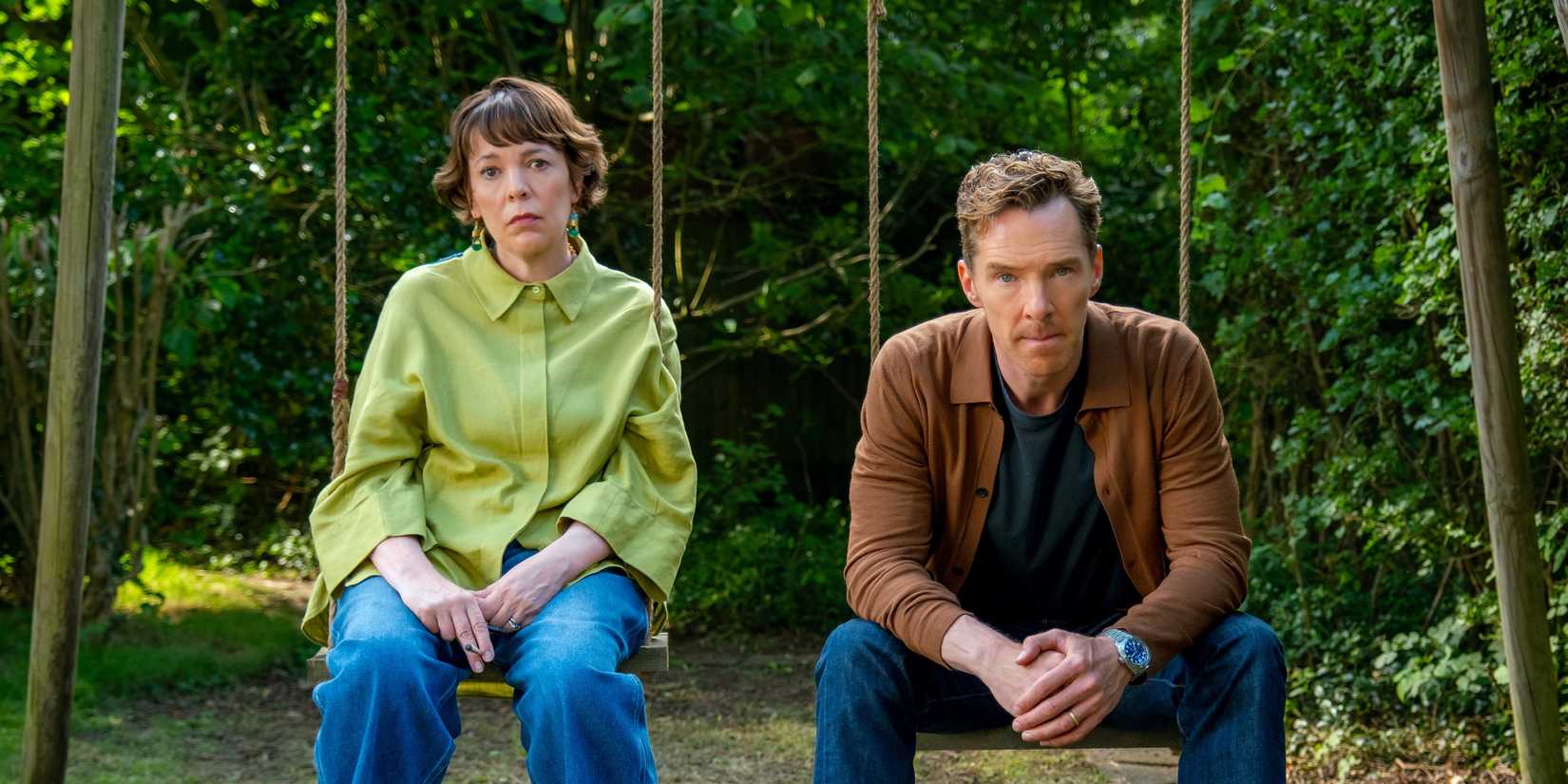Olivia Colman e Benedict Cumberbatch em The Roses