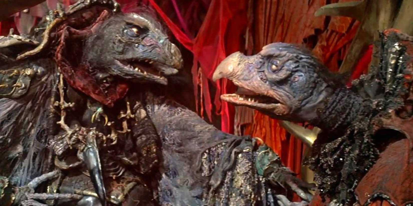 The Skeksis in Dark Crystal