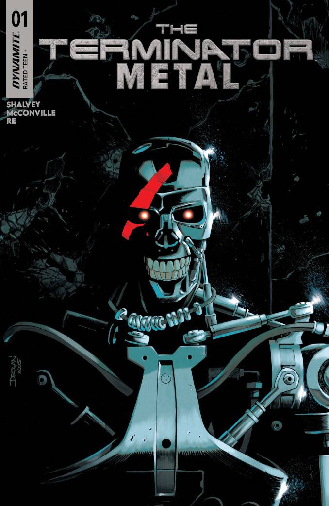 The Terminator Metal #1 Comic Cover Art