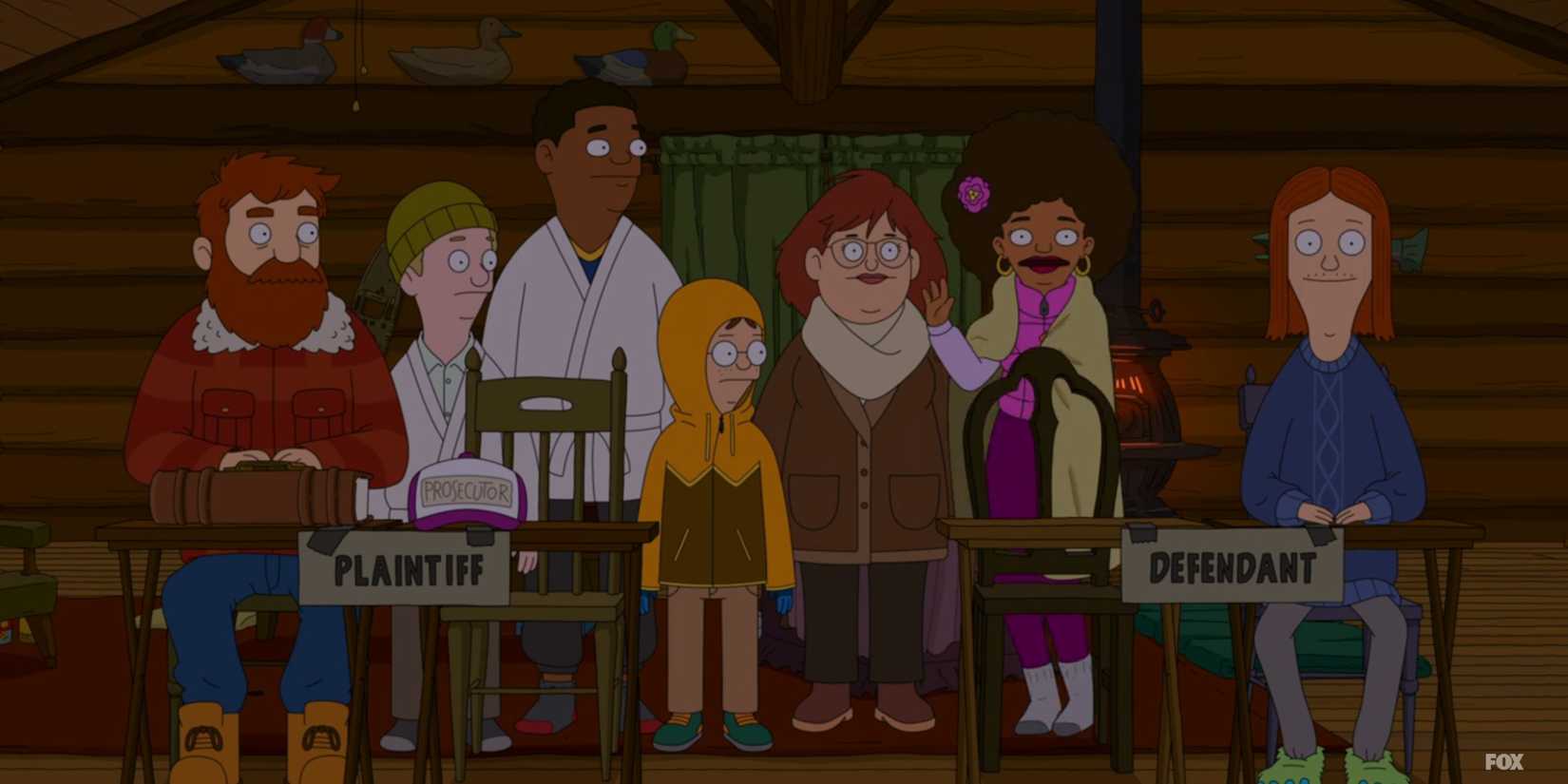 The Tobin family participating in Moon Court in The Great North