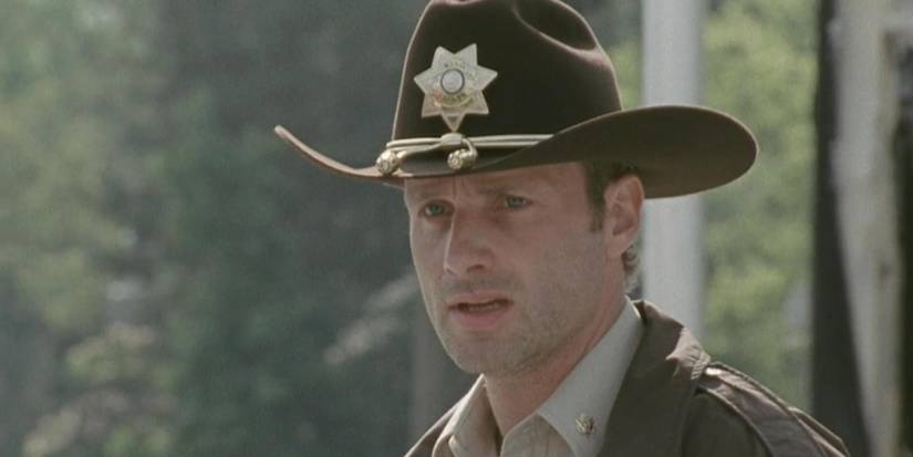 Rick Grimes (Andrew Lincoln) em The Walking Dead