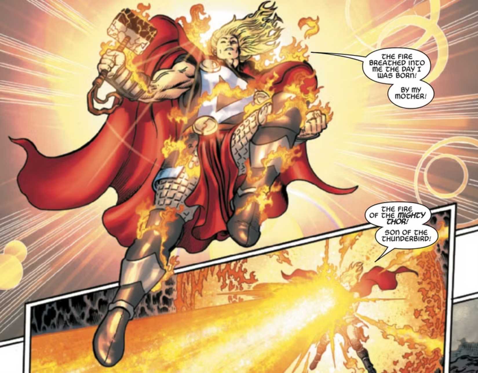 Thor Using Fire Top 10 Most Powerful Avengers Ranked by Peak Abilities
