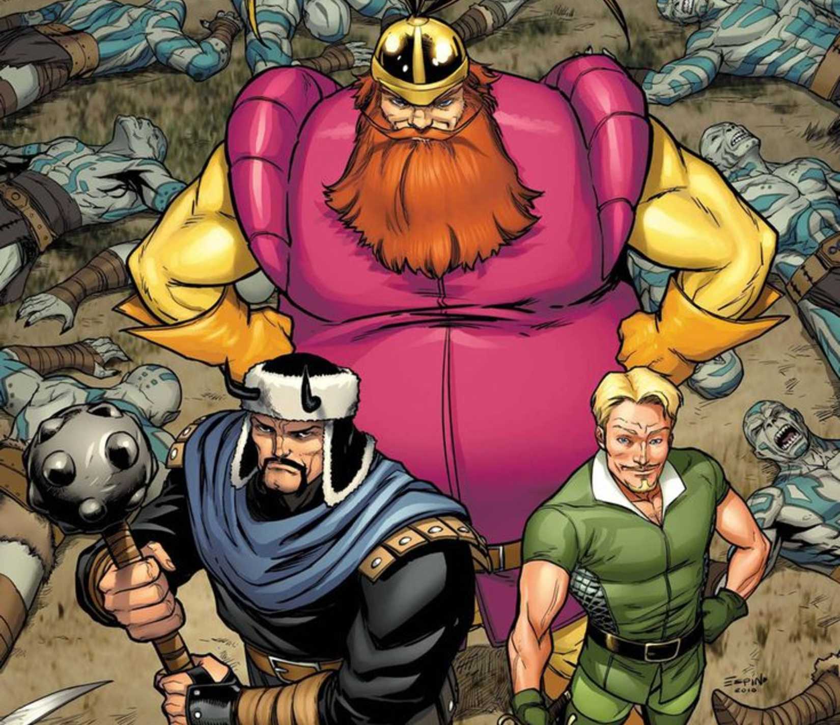 thor's warriors three