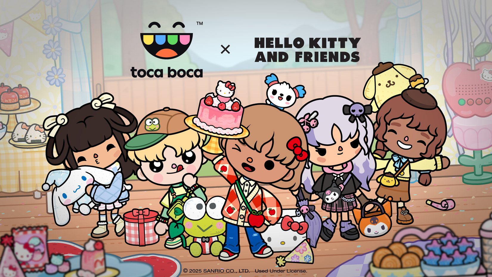 Toca Boca x Hello Kitty and Friends Hero Image