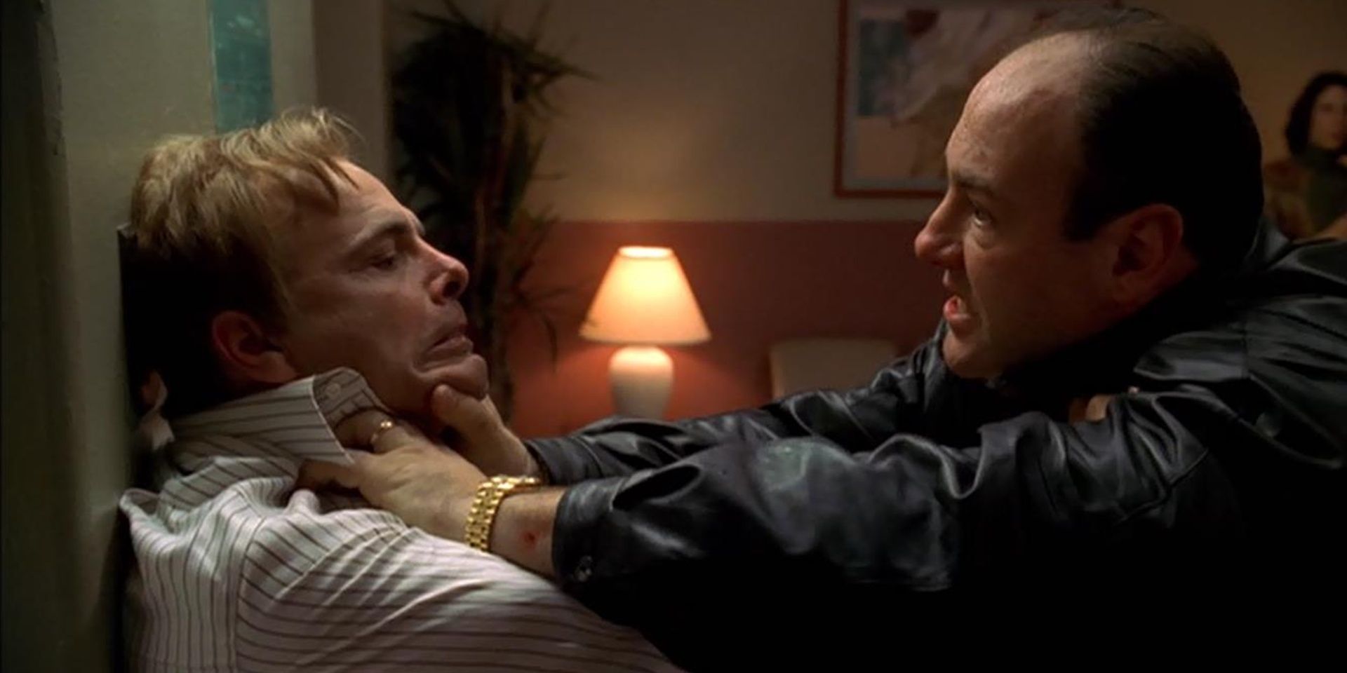 Tony prende Ralph in mano in The Sopranos