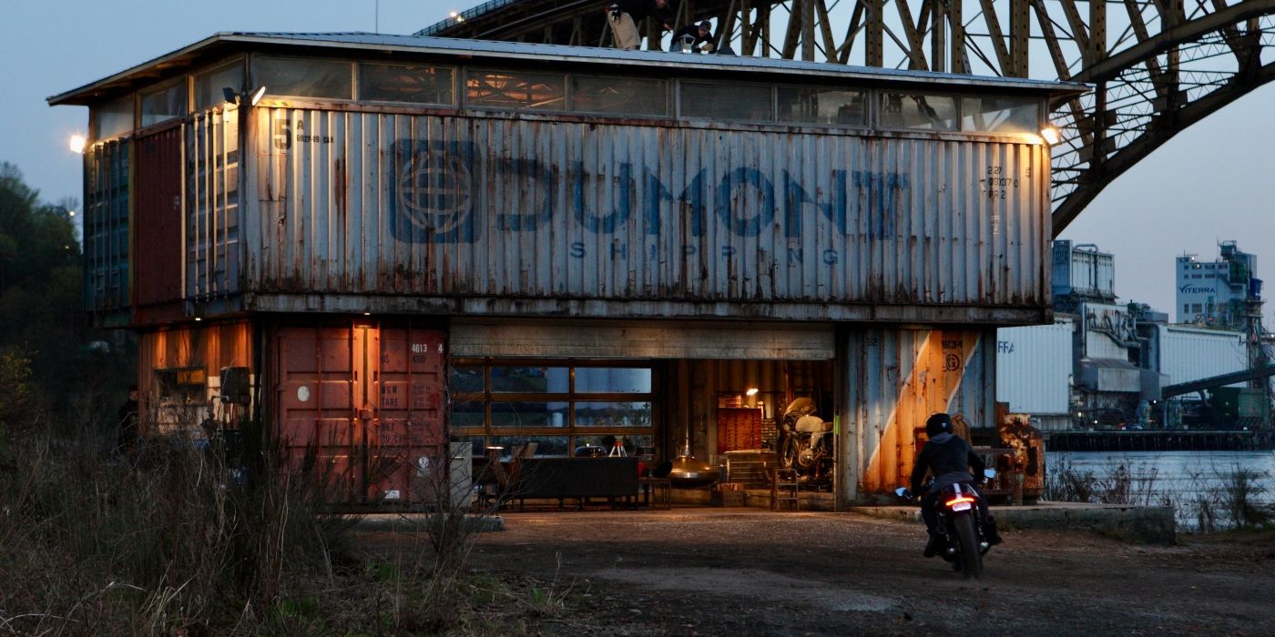 Contêiner da Dumont em Tron: Legacy.