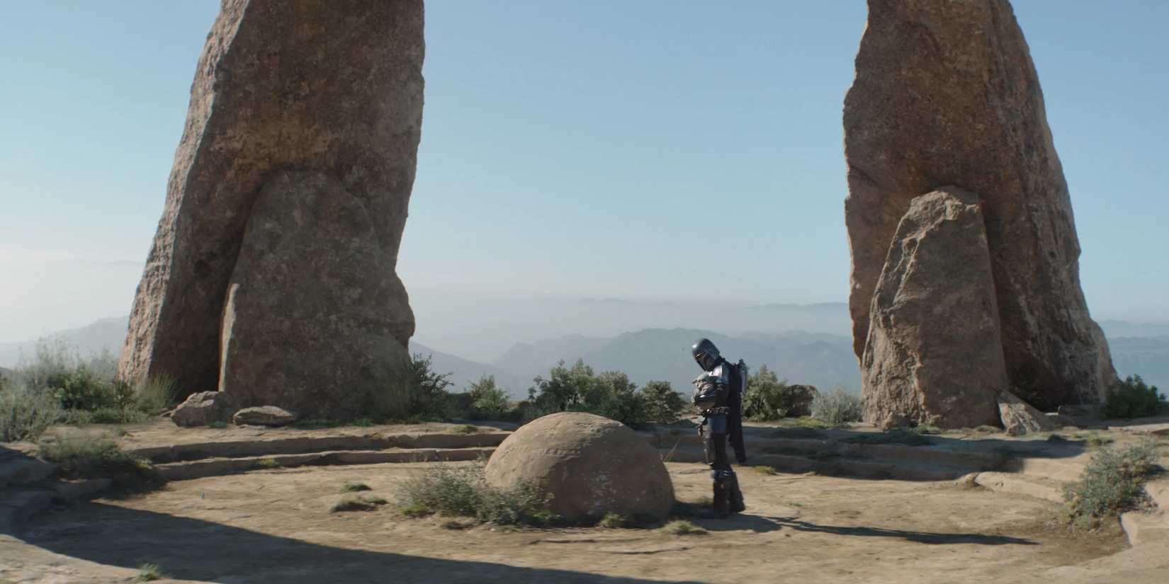 The planet Tython in The Mandalorian season 2