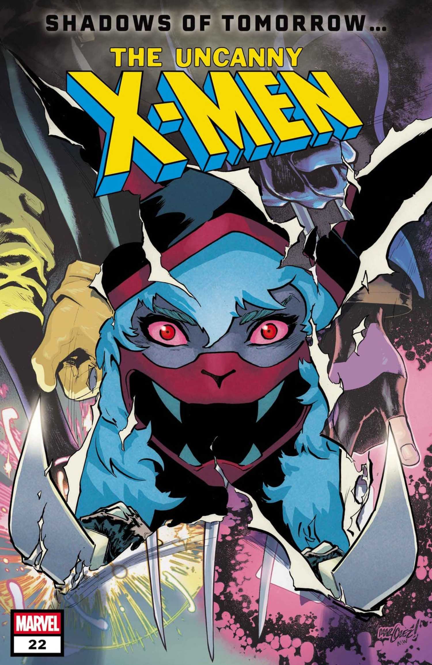 uncanny x-men cover showing new villain mutina
