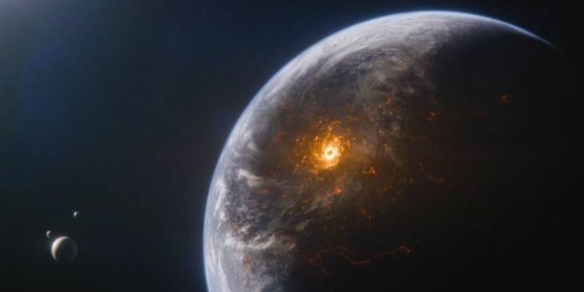 A destruição de um planeta em Foundation