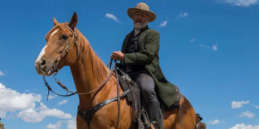 Um fora da lei a cavalo em Godless