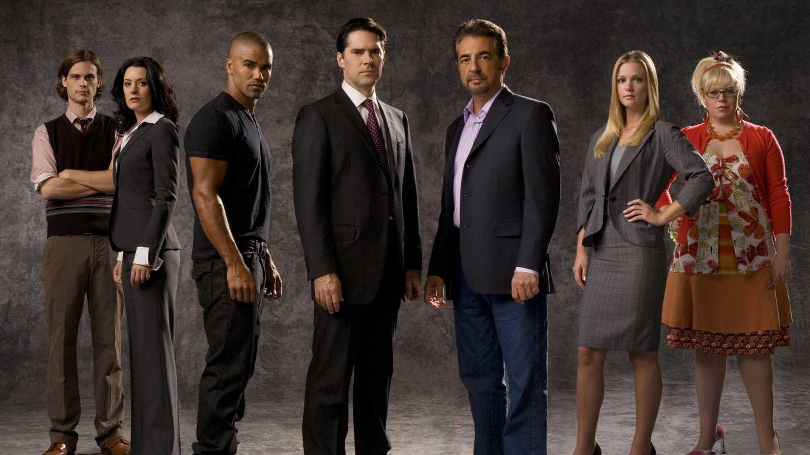 The main cast of Criminal Minds
