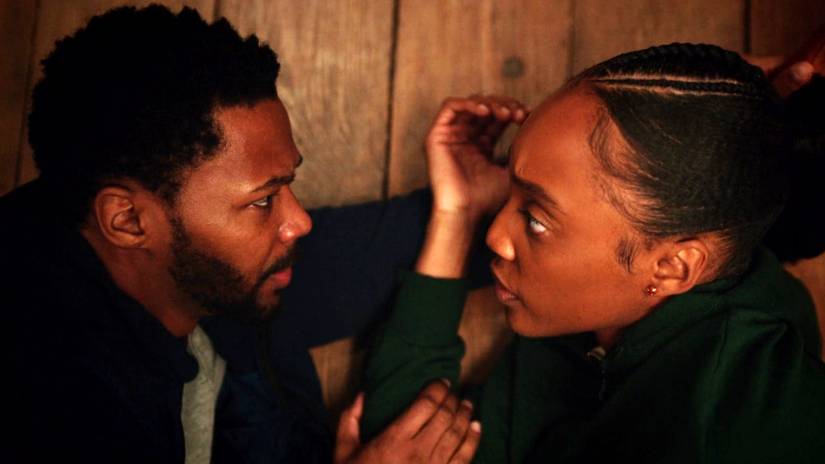 Vince Swann as Sam Laporte and Iantha Richardson as Faith Mitchell in Will Trent season 1, episode 9