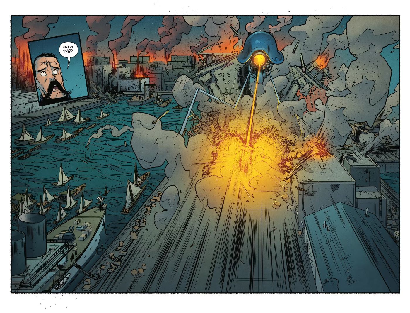 War of The Worlds Announces New Sequel, 'Thunder Child'