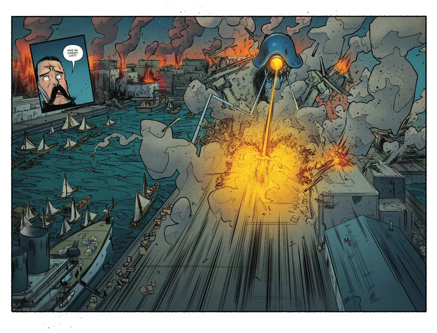 War of The Worlds Announces New Sequel, 'Thunder Child'