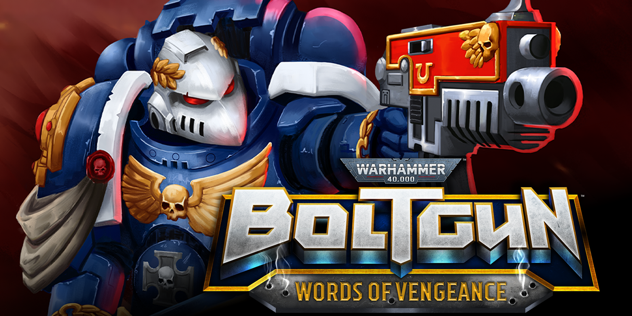 Warhammer 40,000 Boltgun - Words of Vengeance - Key Art