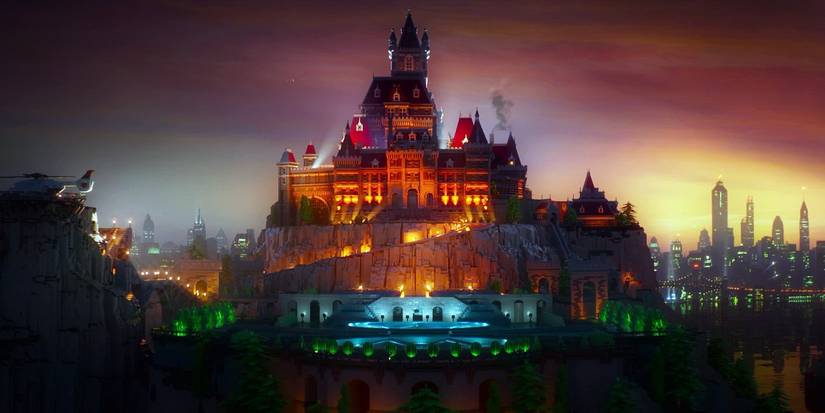 Wayne Manor em The LEGO Batman Movie