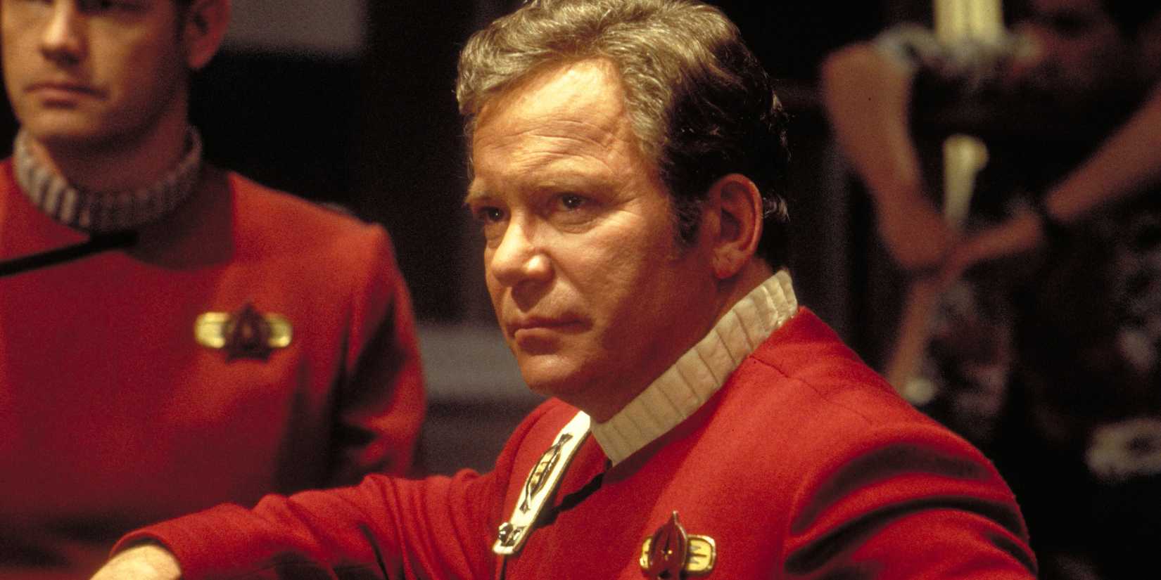 William Shatner as Captain James T. Kirk in Star Trek Generations