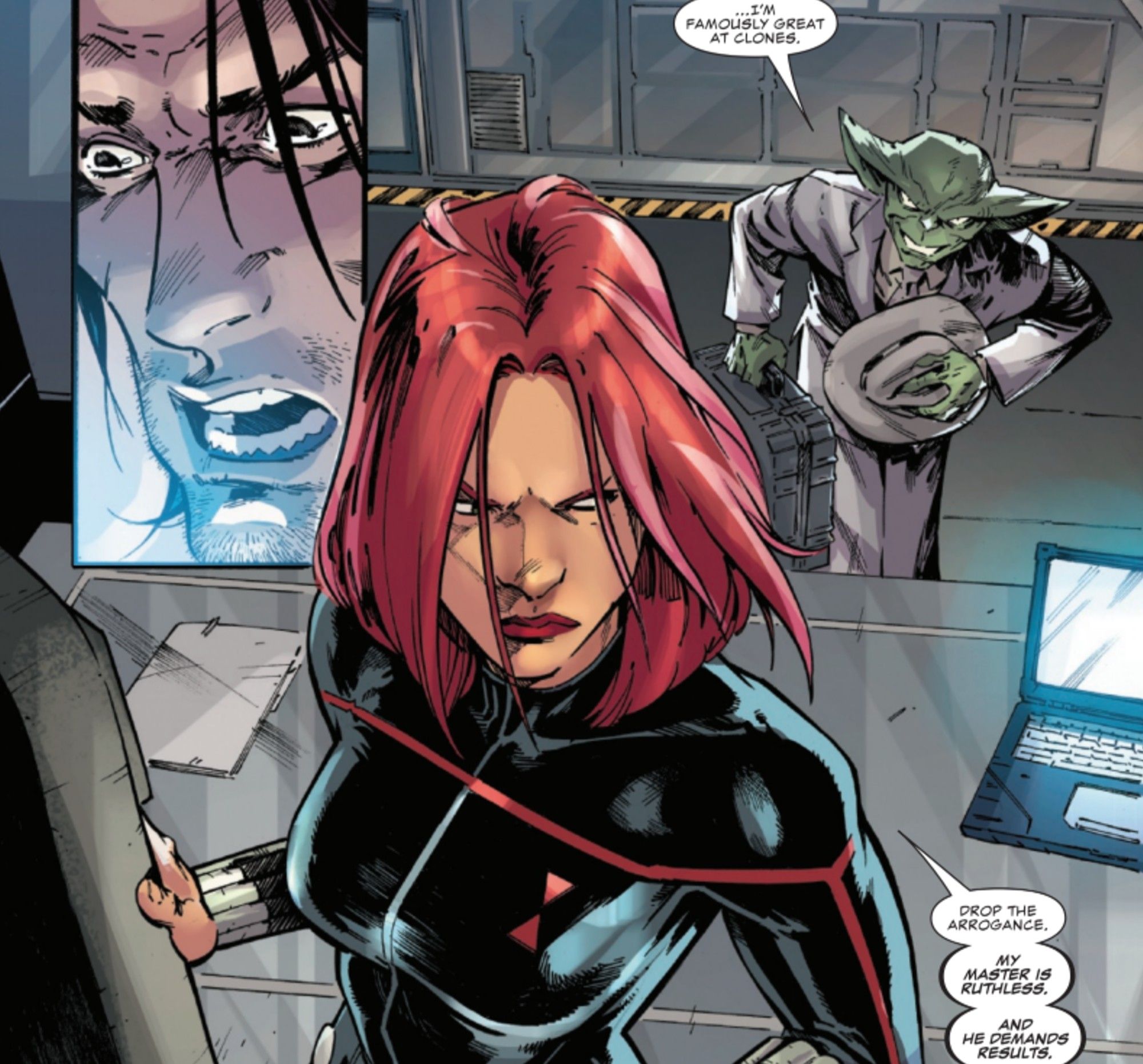 winter soldier scopre che black widow è una traditrice