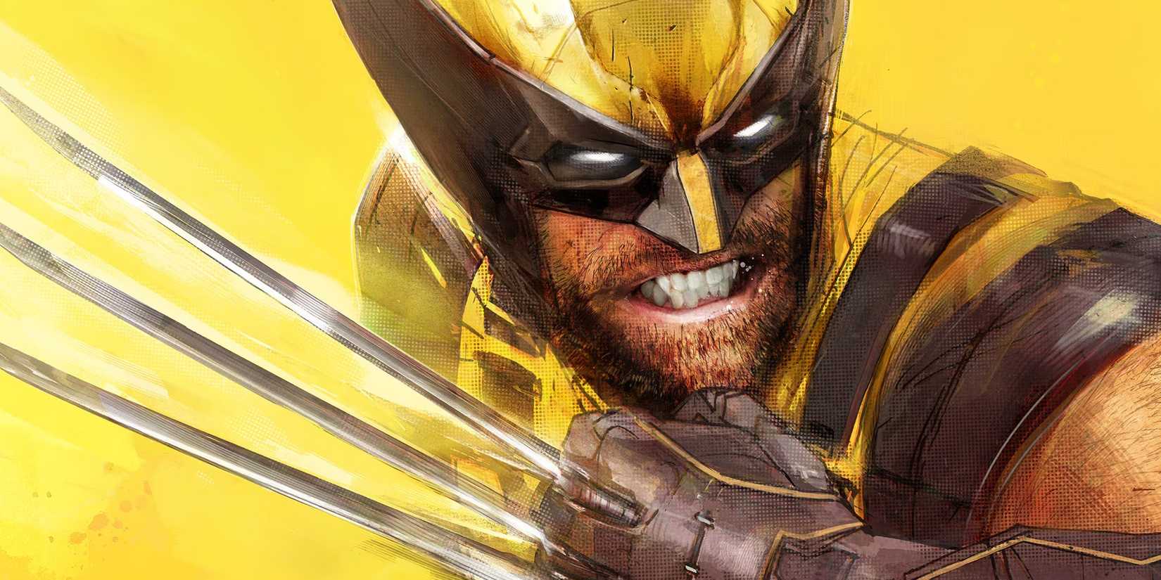 Arte de Wolverine exibindo suas garras