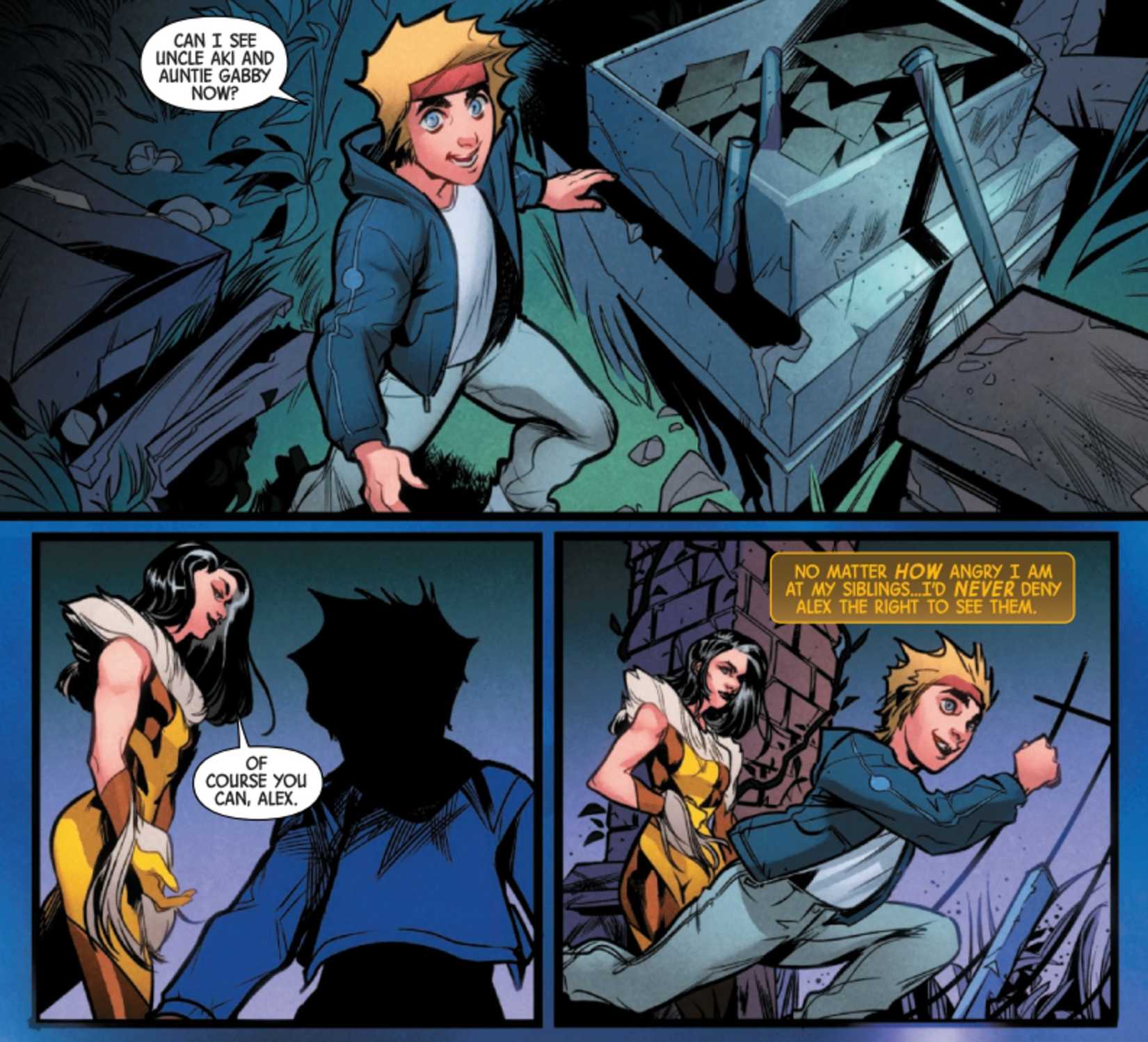 wolverine's grandson alex is introduced