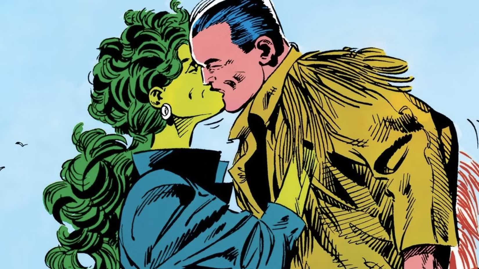 Wyatt Wingfoot beija o Hulk