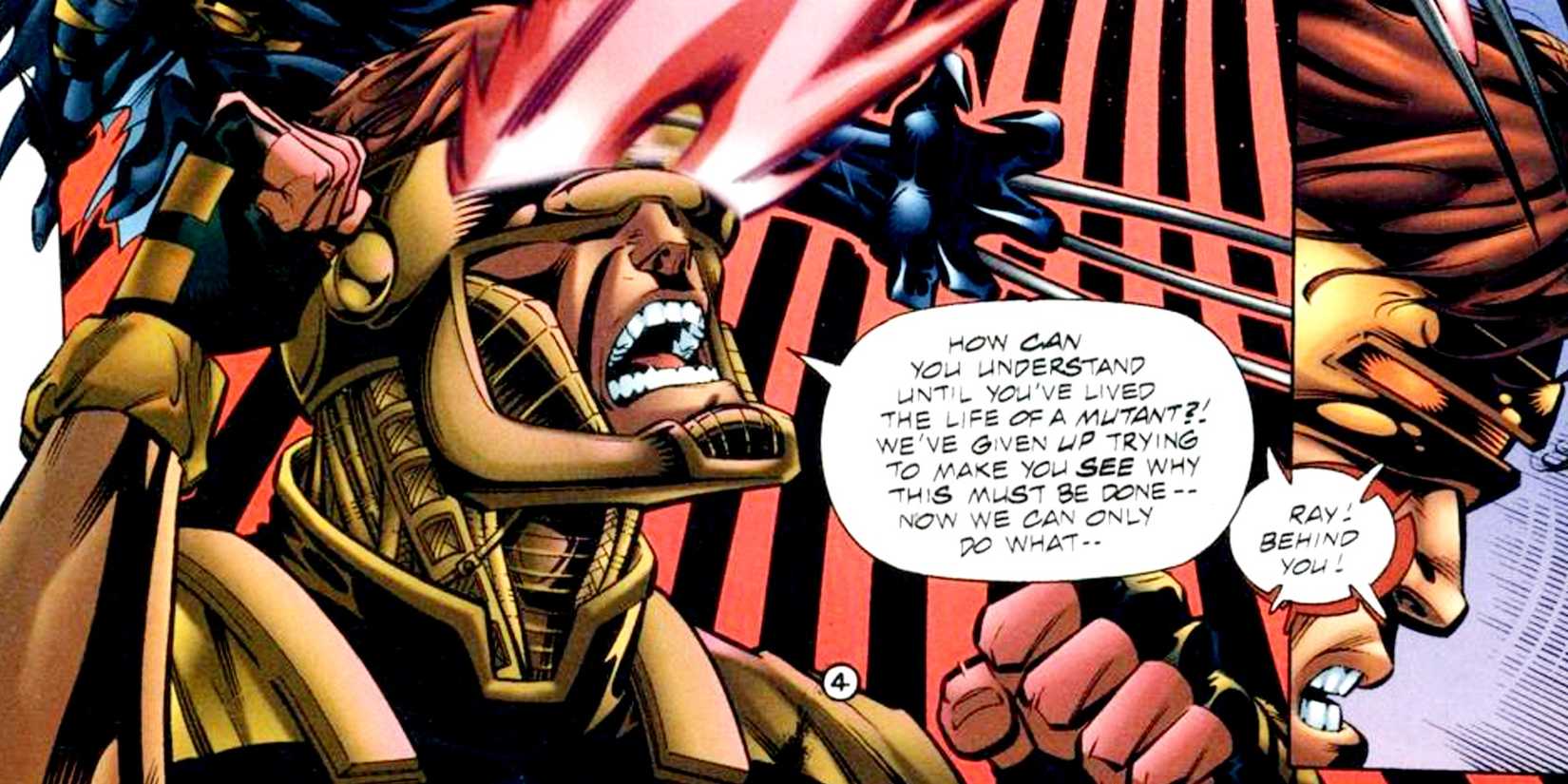 x-men's cyclops as apollo in amalgam universe
