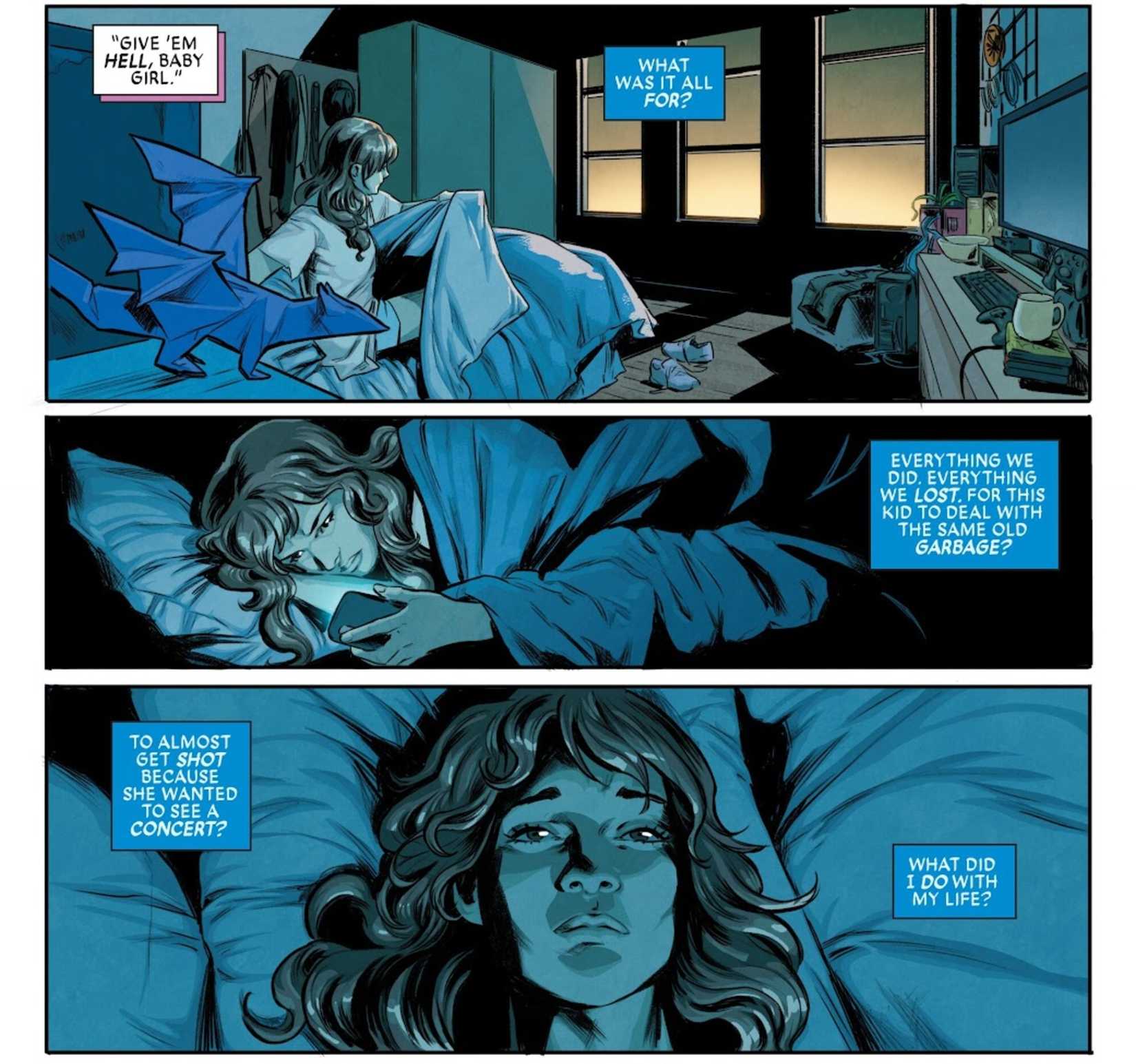 x-men's kitty pryde doesn't know what their entire history has been for