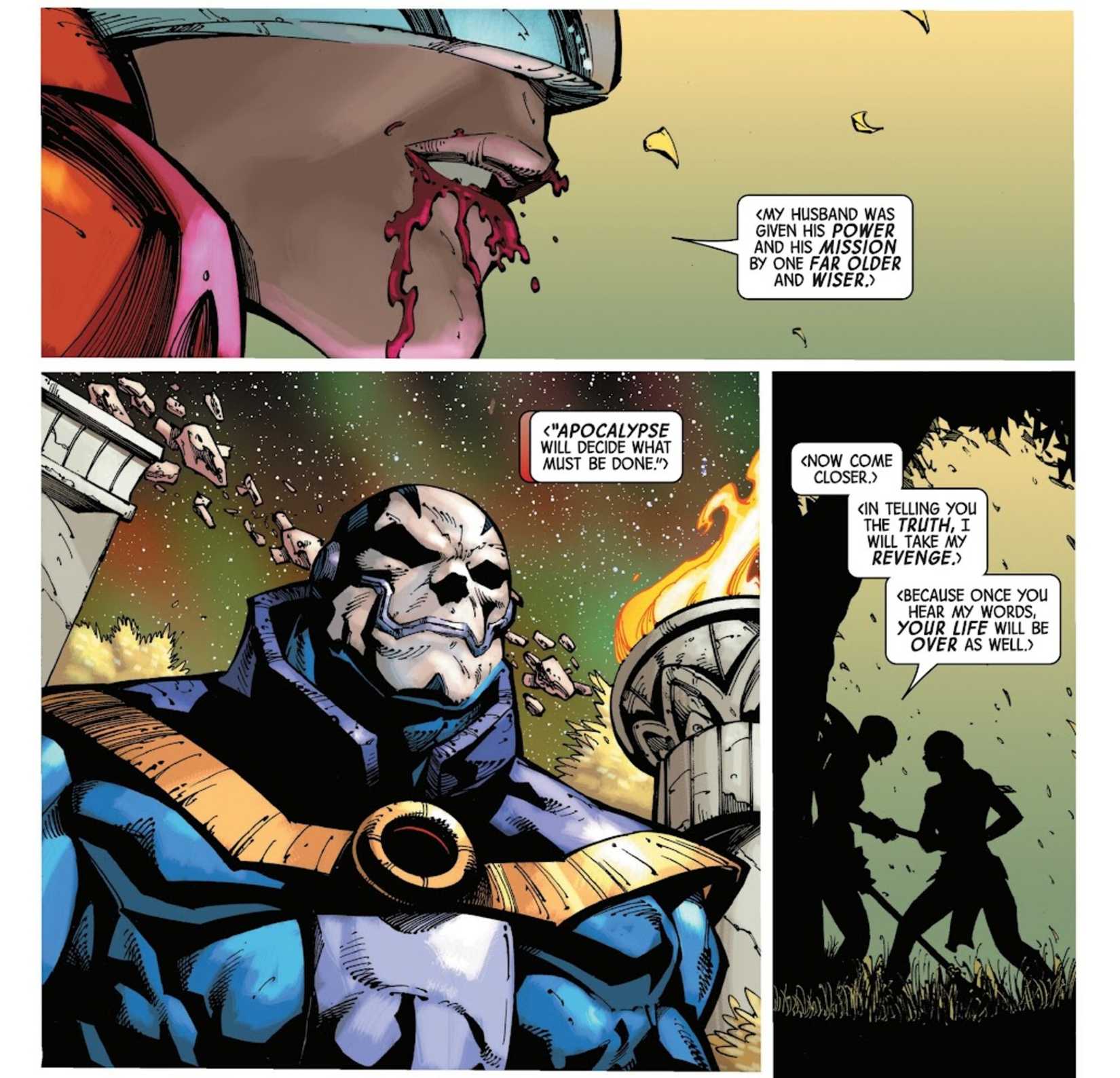 x-men sets up apocalypse vs revelation