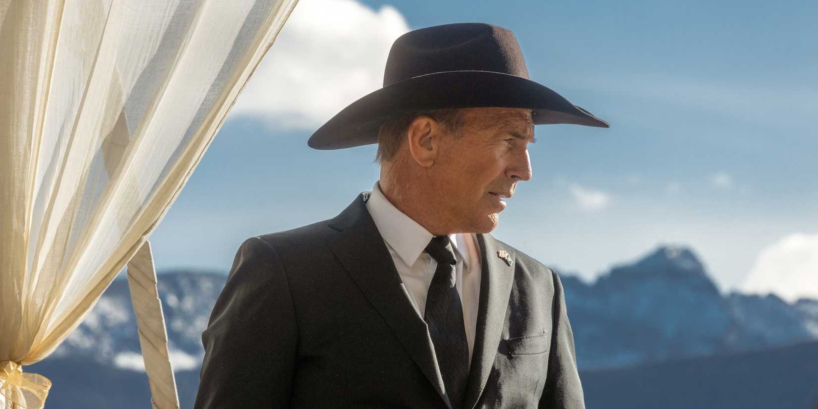 Kevin Costner como John Dutton em Yellowstone